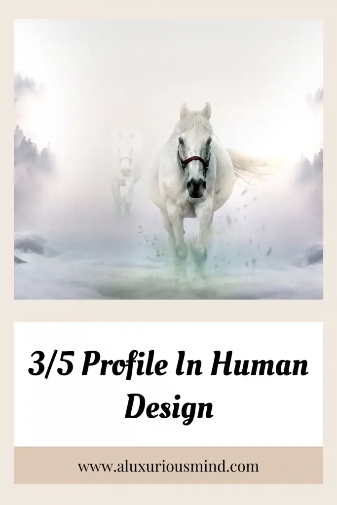 3/5 profile human design
